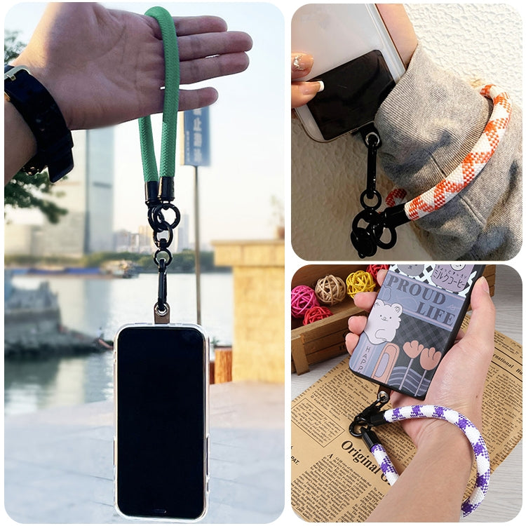 Universal Phone Lanyard With Bracelet Option Nylon Neck Strap Tear Resistant