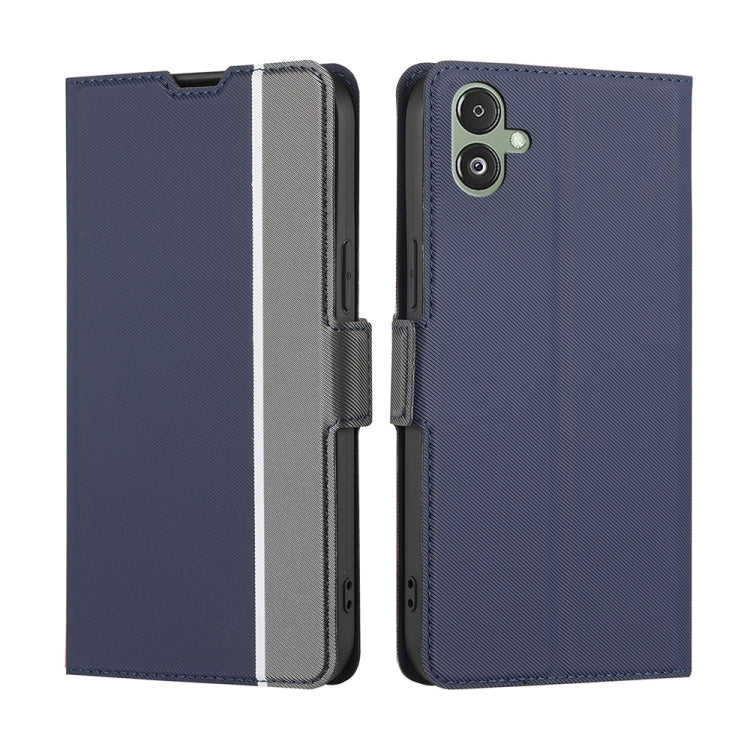 Twill Texture Side Button Leather Phone Case, For Samsung Galaxy M55 5G, For Samsung Galaxy M15 5G, For Samsung Galaxy S24+ 5G, For Samsung Galaxy S24 5G, For Samsung Galaxy M34 5G / F34 5G, For Samsung Galaxy M54 5G, For Samsung Galaxy F14 5G���������...
