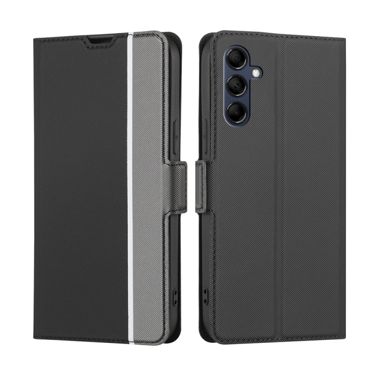 Twill Texture Side Button Leather Phone Case, For Samsung Galaxy M55 5G, For Samsung Galaxy M15 5G, For Samsung Galaxy S24+ 5G, For Samsung Galaxy S24 5G, For Samsung Galaxy M34 5G / F34 5G, For Samsung Galaxy M54 5G, For Samsung Galaxy F14 5G���������...