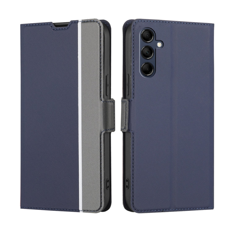 Twill Texture Side Button Leather Phone Case, For Samsung Galaxy M55 5G, For Samsung Galaxy M15 5G, For Samsung Galaxy S24+ 5G, For Samsung Galaxy S24 5G, For Samsung Galaxy M34 5G / F34 5G, For Samsung Galaxy M54 5G, For Samsung Galaxy F14 5G���������...