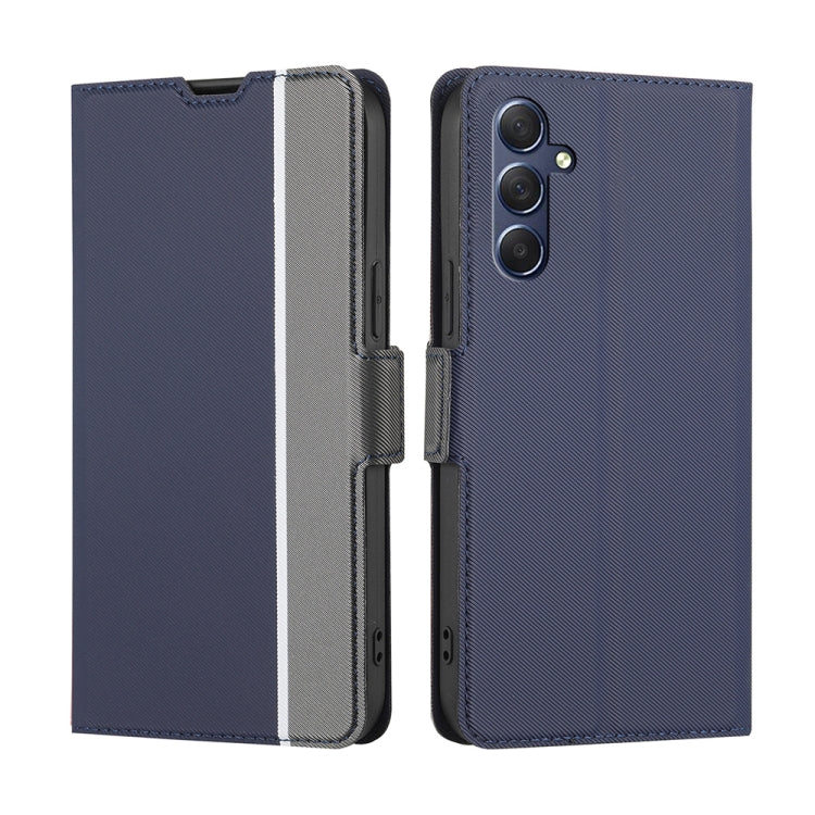 Twill Texture Side Button Leather Phone Case, For Samsung Galaxy M55 5G, For Samsung Galaxy M15 5G, For Samsung Galaxy S24+ 5G, For Samsung Galaxy S24 5G, For Samsung Galaxy M34 5G / F34 5G, For Samsung Galaxy M54 5G, For Samsung Galaxy F14 5G���������...