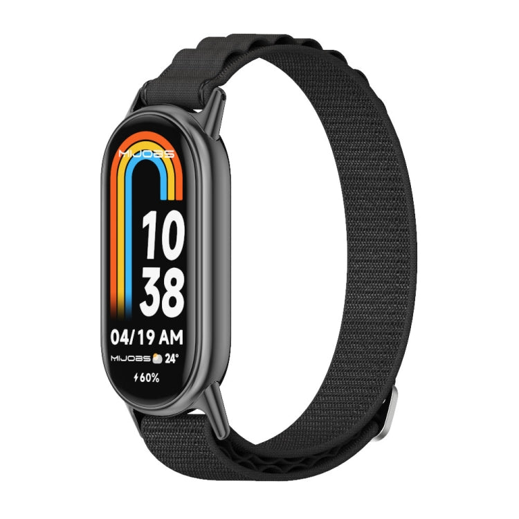 Mijobs Nylon Breathable Watch Band, For Xiaomi Smart Band 10 / 9 / 8