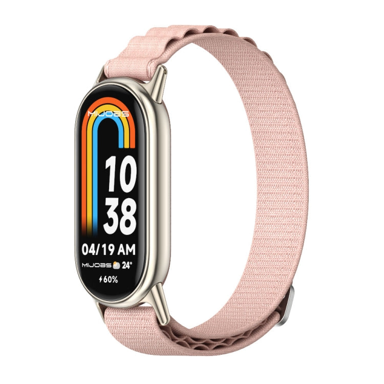 Mijobs Nylon Breathable Watch Band, For Xiaomi Smart Band 10 / 9 / 8