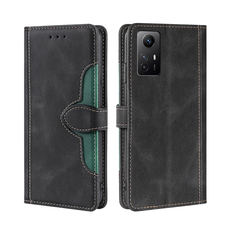 Skin Feel Magnetic Buckle Leather Phone Case
