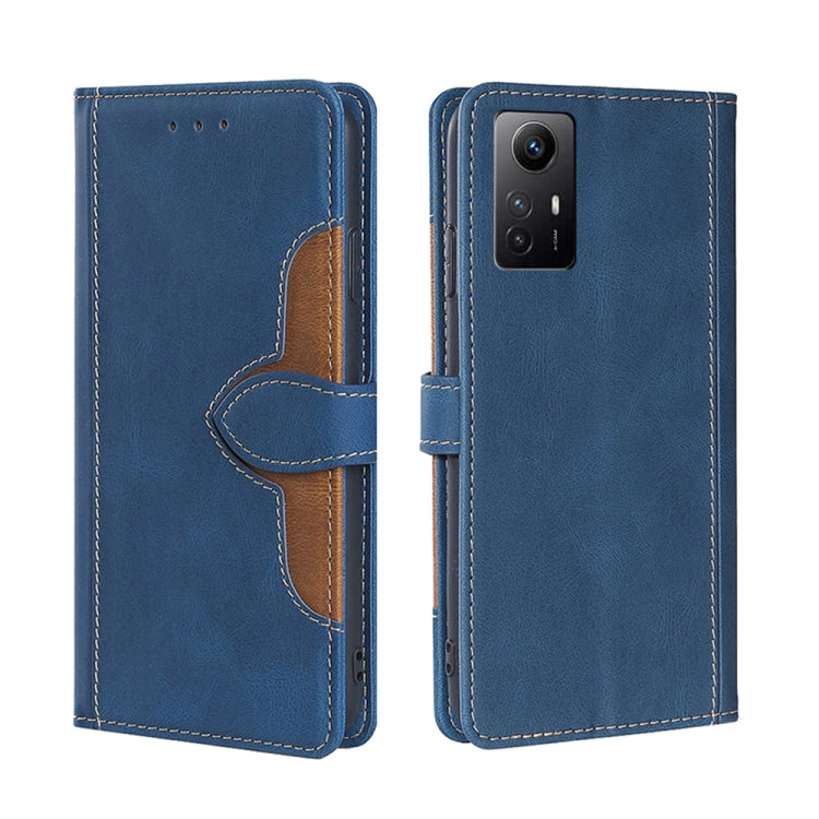 Skin Feel Magnetic Buckle Leather Phone Case