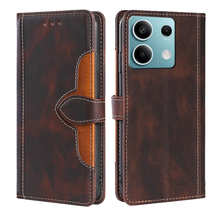 Skin Feel Magnetic Buckle Leather Phone Case, For Xiaomi Redmi Turbo 3 5G, For Xiaomi Civi 4 Pro, For Xiaomi Redmi A3 4G, For Xiaomi Redmi Note 13 4G, For Xiaomi Redmi Note 13R Pro 5G, For Xiaomi Redmi 12 4G