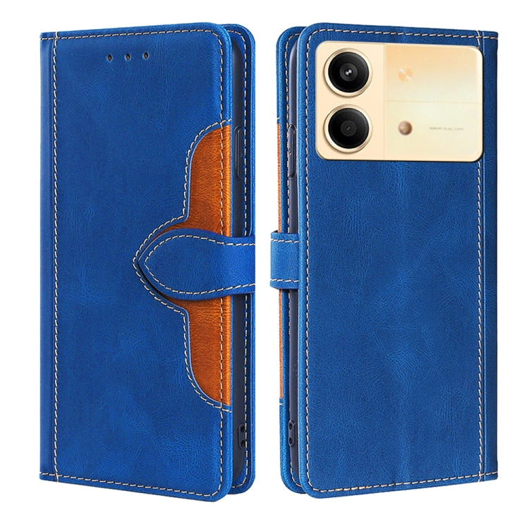 Skin Feel Magnetic Buckle Leather Phone Case