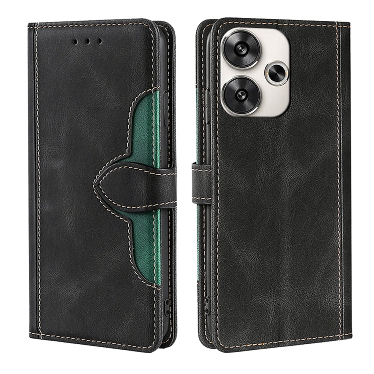 Skin Feel Magnetic Buckle Leather Phone Case, For Xiaomi Redmi Turbo 3 5G, For Xiaomi Civi 4 Pro, For Xiaomi Redmi A3 4G, For Xiaomi Redmi Note 13 4G, For Xiaomi Redmi Note 13R Pro 5G, For Xiaomi Redmi 12 4G