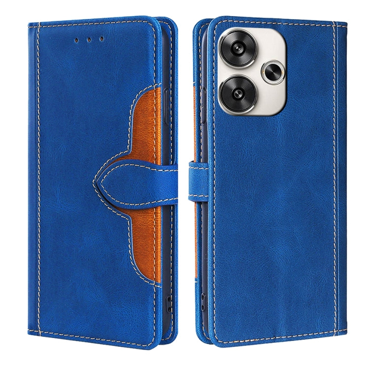 Skin Feel Magnetic Buckle Leather Phone Case