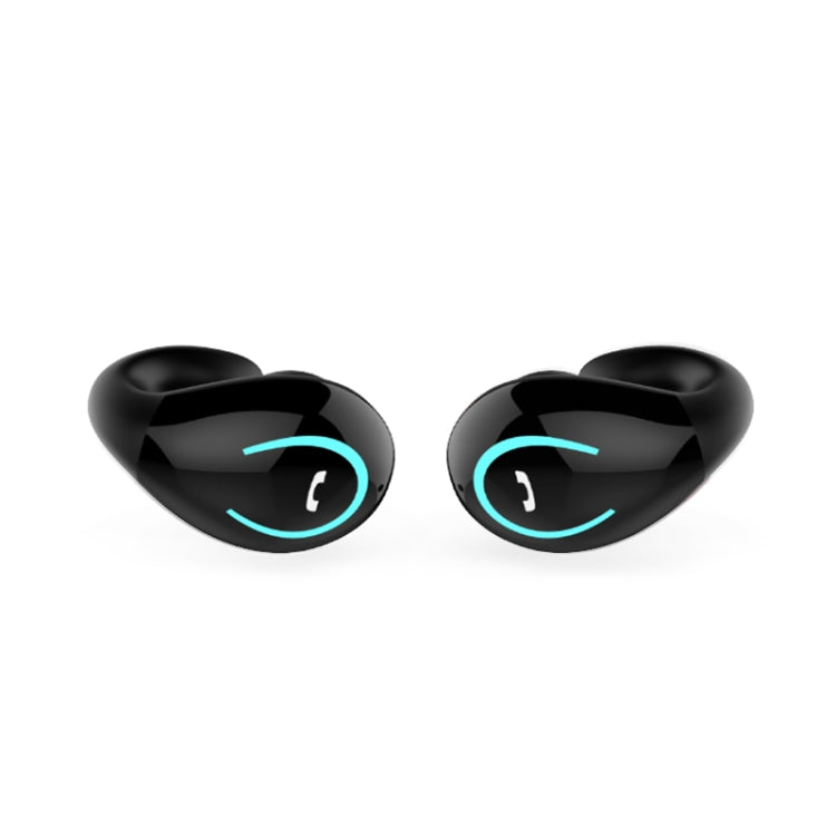 YX08 Ultra-light Ear-hook Stereo Wireless V5.0 Bluetooth Earphones, Binaural, Double
