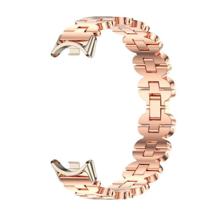 Bracelet de montre Mijobs en acier inoxydable avec chaîne osseuse, pour Xiaomi Mi Band 8/9/9 NFC