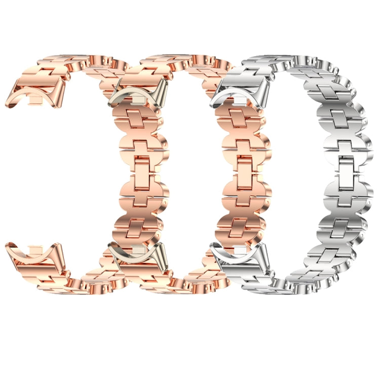 Mijobs Bone Chain Stainless Steel Watch Band, For Xiaomi Smart Band 10 / 9 / 8