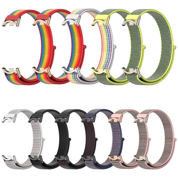 Mijobs Breathable Nylon Loop Watch Band, For Xiaomi Smart Band 10 / 9 / 8