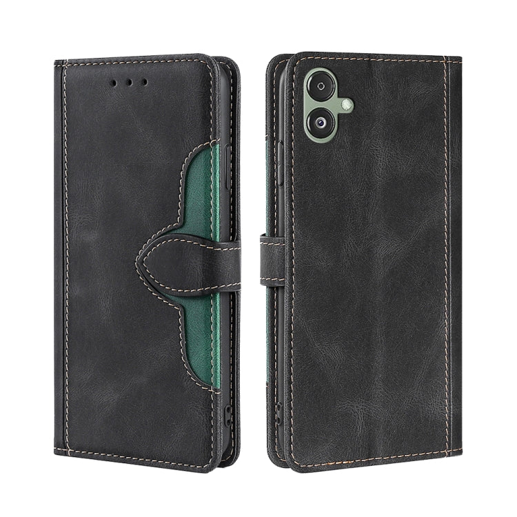 Skin Feel Magnetic Buckle Leather Phone Case