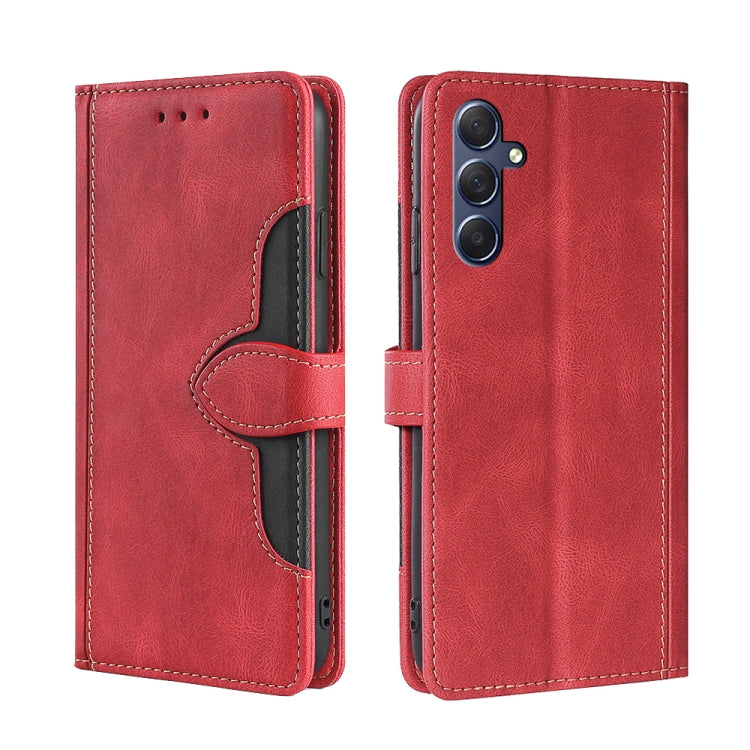 Skin Feel Magnetic Buckle Leather Phone Case, For Samsung Galaxy S23 FE 5G, For Samsung Galaxy M54 5G, For Samsung Galaxy F14 5G, For Samsung Galaxy M14 5G, For Samsung Galaxy A54 5G