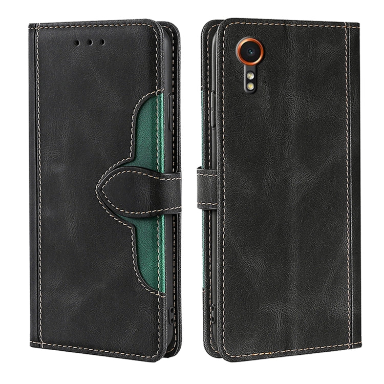 Skin Feel Magnetic Buckle Leather Phone Case