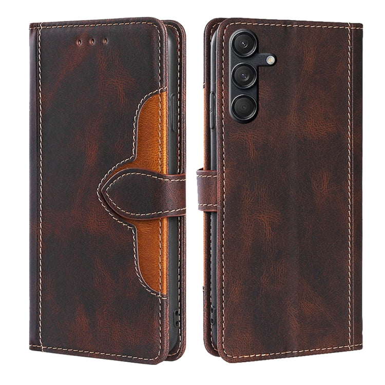 Skin Feel Magnetic Buckle Leather Phone Case