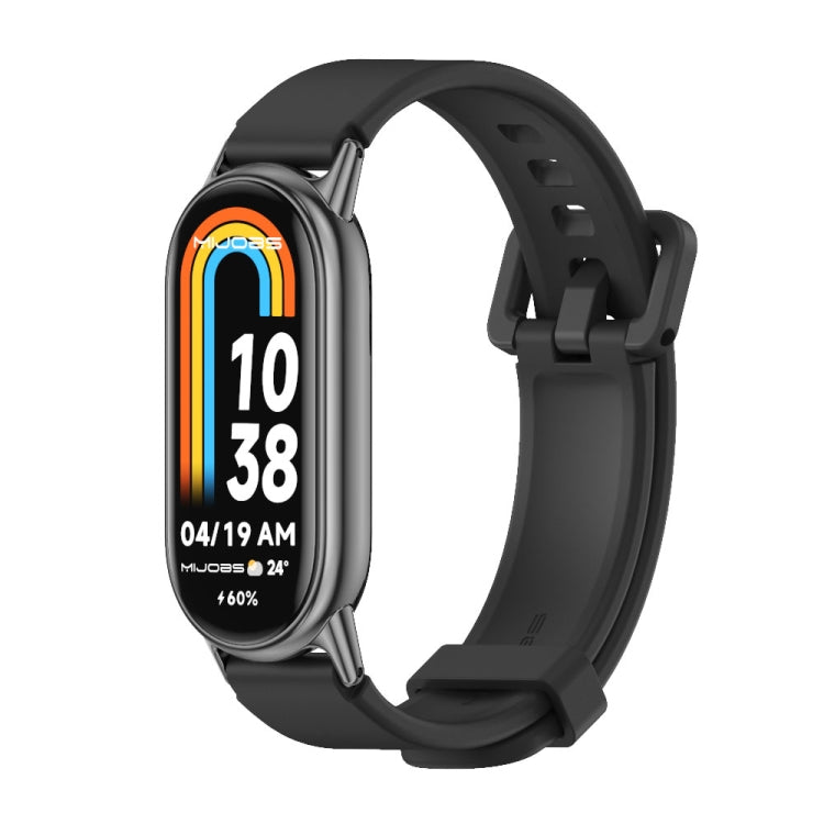 Mijobs Silicone Breathable Watch Band, For Xiaomi Smart Band 10 / 9 / 8