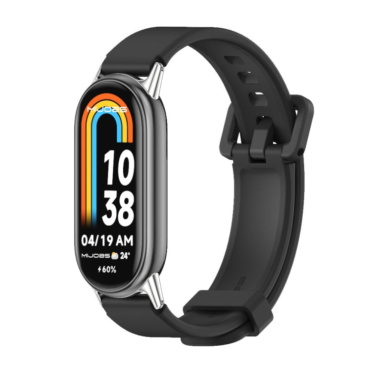 Mijobs Silicone Breathable Watch Band, For Xiaomi Smart Band 10 / 9 / 8