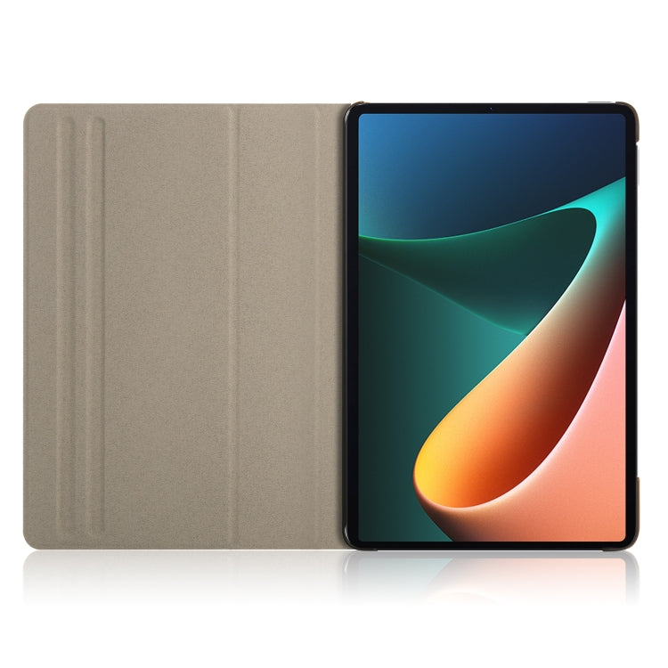 Solid Color 360 Degrees Rotation Tablet Leather Case with Holder, For Xiaomi Mi Pad 5