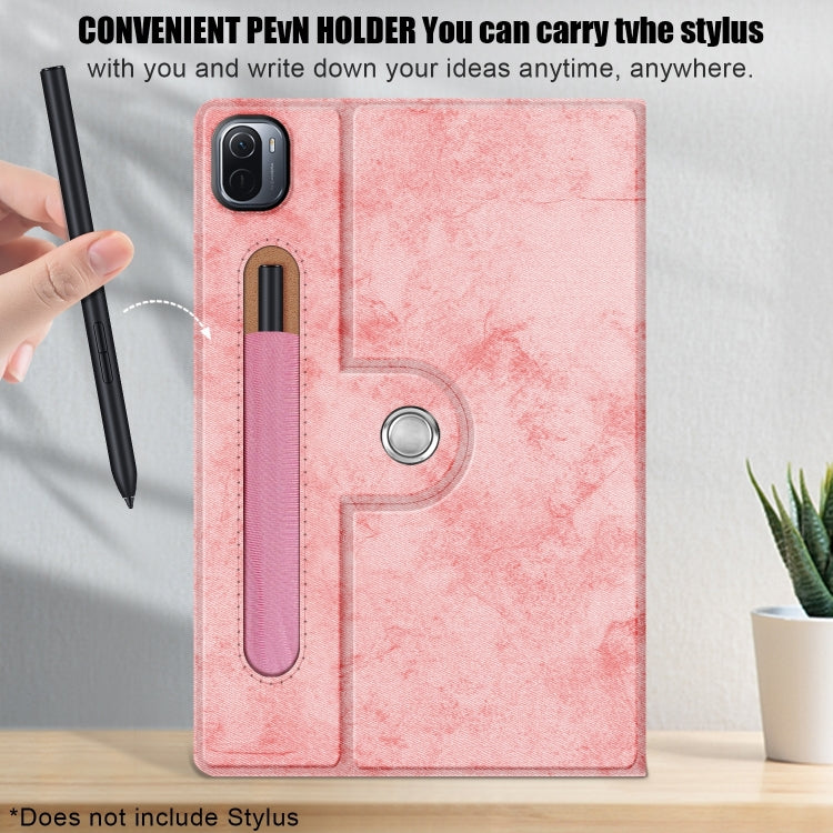 Solid Color 360 Degrees Rotation Tablet Leather Case with Holder, For Xiaomi Mi Pad 5