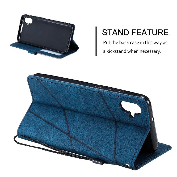 Skin Feel Splicing Leather Phone Case, For Samsung Galaxy A04e /F04, For Samsung Galaxy A34 5G, For Samsung Galaxy A54 5G