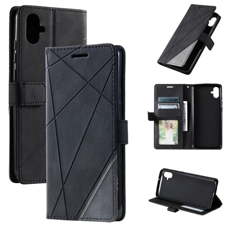 Skin Feel Splicing Leather Phone Case, For Samsung Galaxy A04e /F04, For Samsung Galaxy A34 5G, For Samsung Galaxy A54 5G
