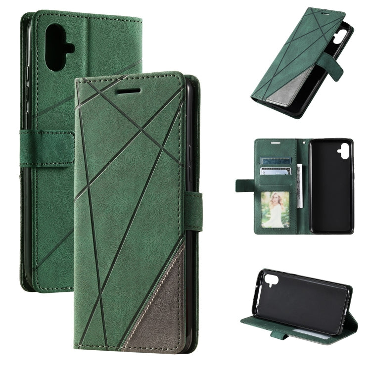 Skin Feel Splicing Leather Phone Case, For Samsung Galaxy A04e /F04, For Samsung Galaxy A34 5G, For Samsung Galaxy A54 5G
