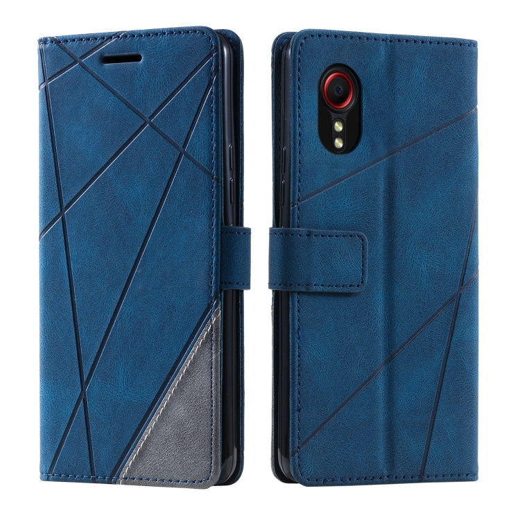 Skin Feel Splicing Leather Phone Case, For Samsung Galaxy Xcover 7, For Samsung Galaxy A55 5G, For Samsung Galaxy A35 5G, For Samsung Galaxy S24 Ultra 5G