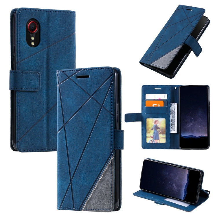 Skin Feel Splicing Leather Phone Case, For Samsung Galaxy Xcover 7, For Samsung Galaxy A55 5G, For Samsung Galaxy A35 5G, For Samsung Galaxy S24 Ultra 5G