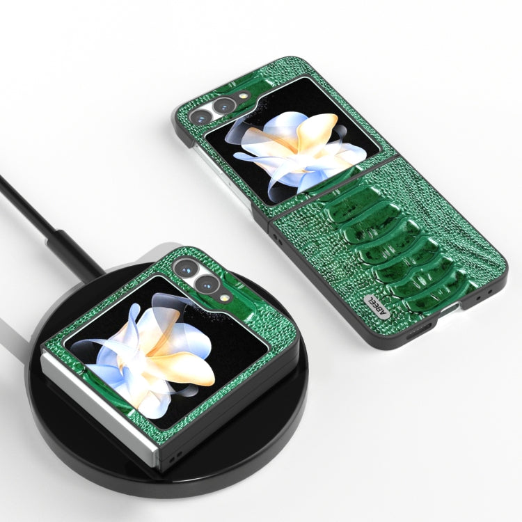 ABEEL Genuine Leather Weilai Series Phone Case, For Samsung Galaxy Z Flip6 / Flip7 FE, For Samsung Galaxy Z Fold6, For Samsung Galaxy Z Fold5, For Samsung Galaxy Z Flip5