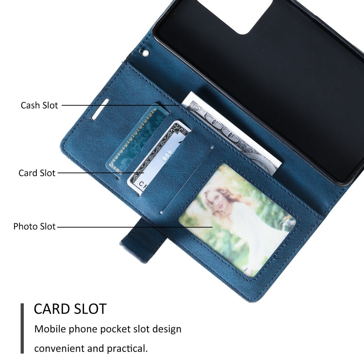 Skin Feel Splicing Leather Phone Case