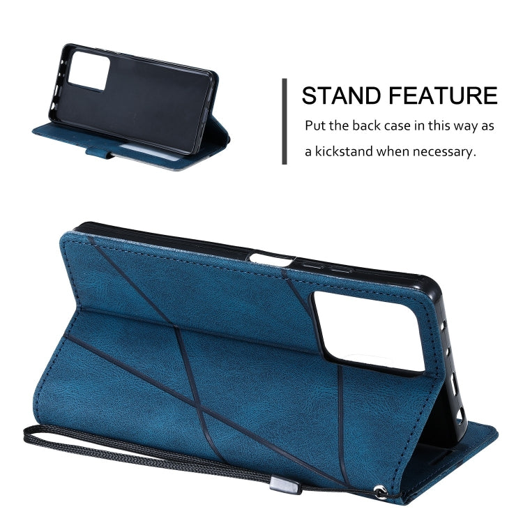 Skin Feel Splicing Leather Phone Case
