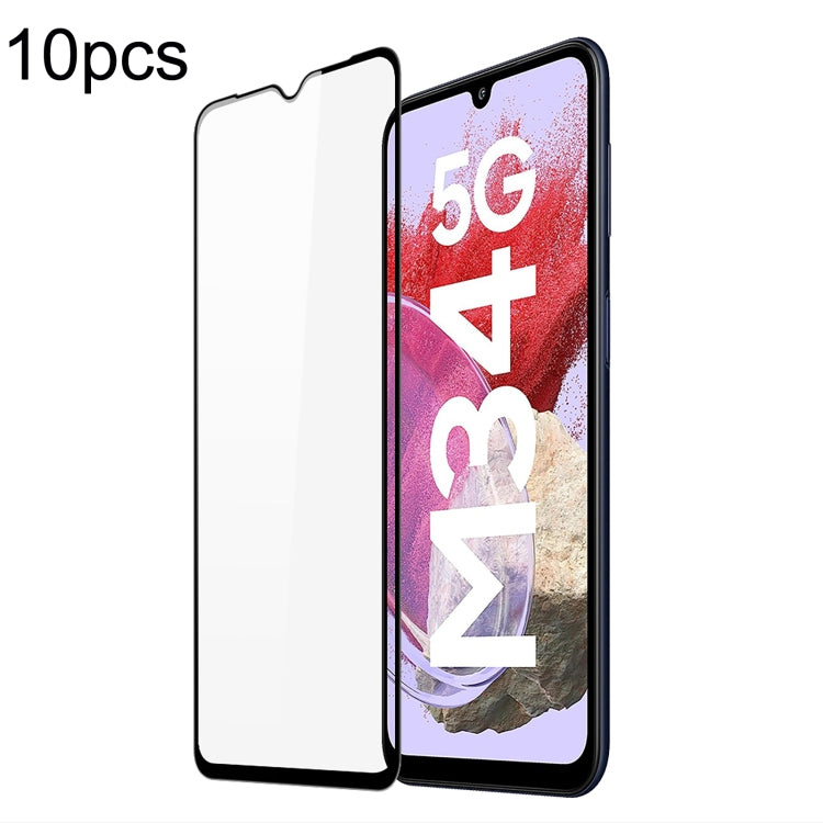10pcs DUX DUCIS 0.33mm 9H Medium Alumina Tempered Glass Film, For Samsung Galaxy M36 5G, For Samsung Galaxy M35, For Samsung Galaxy M55 / C55, For Samsung Galaxy M15, For Samsung Galaxy Xcover7, For Samsung Galaxy A55 5G, For Samsung Galaxy A35 5G�����...