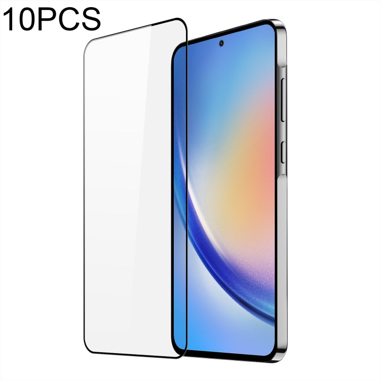 10pcs DUX DUCIS 0.33mm 9H Medium Alumina Tempered Glass Film, For Samsung Galaxy M36 5G, For Samsung Galaxy M35, For Samsung Galaxy M55 / C55, For Samsung Galaxy M15, For Samsung Galaxy Xcover7, For Samsung Galaxy A55 5G, For Samsung Galaxy A35 5G�����...