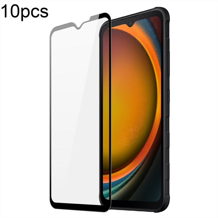 10pcs DUX DUCIS 0.33mm 9H Medium Alumina Tempered Glass Film, For Samsung Galaxy M36 5G, For Samsung Galaxy M35, For Samsung Galaxy M55 / C55, For Samsung Galaxy M15, For Samsung Galaxy Xcover7, For Samsung Galaxy A55 5G, For Samsung Galaxy A35 5G�����...