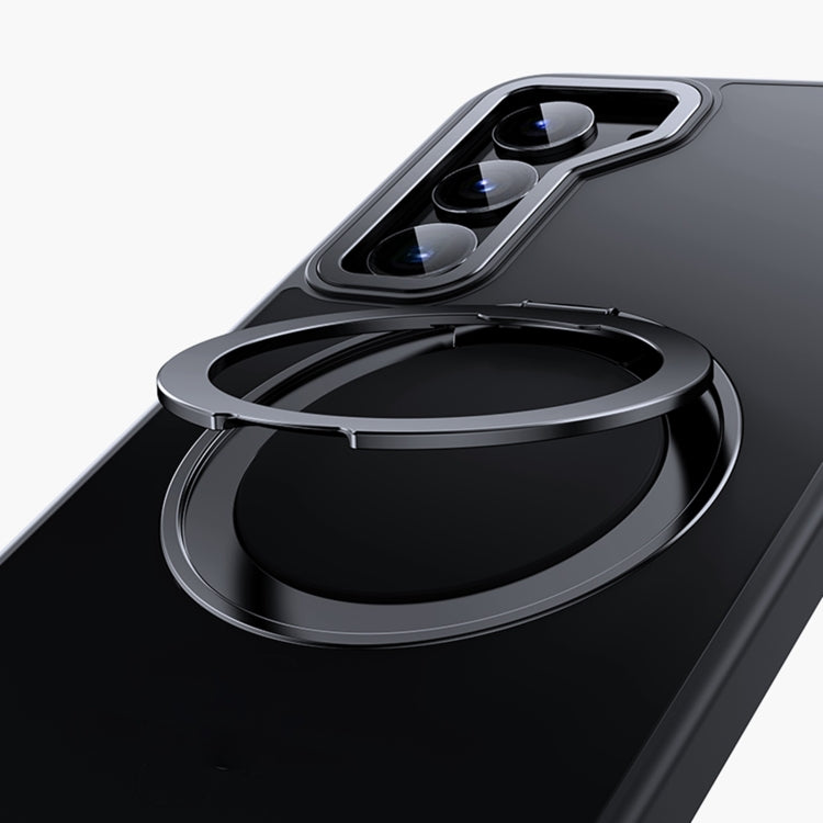 Coque magnétique MagSafe rotative à 360°, effet peau, pour Samsung Galaxy S23 5G et Samsung Galaxy S23 Ultra 5G