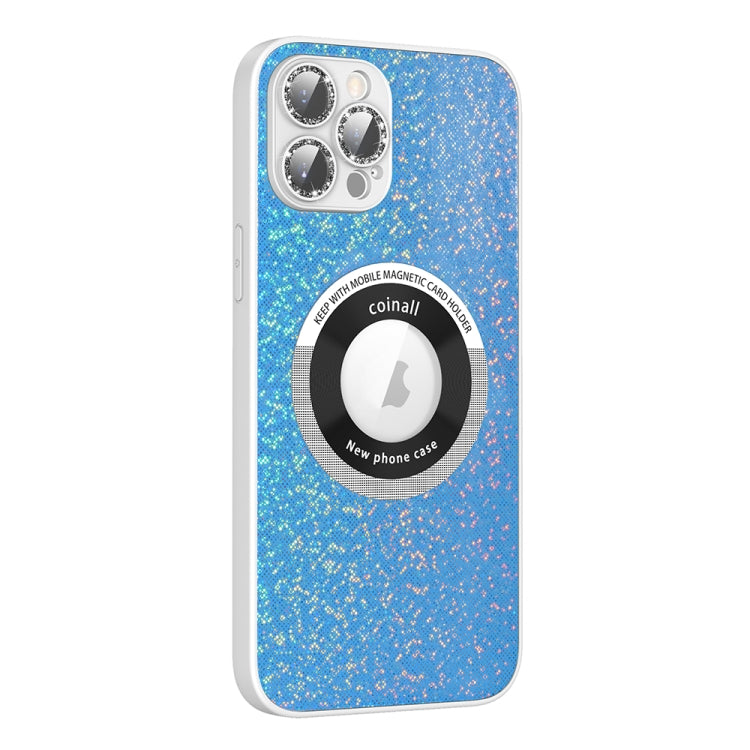 Colorful Glitter Magnetic Magsafe TPU + PC Phone Case, For iPhone 11 Pro Max