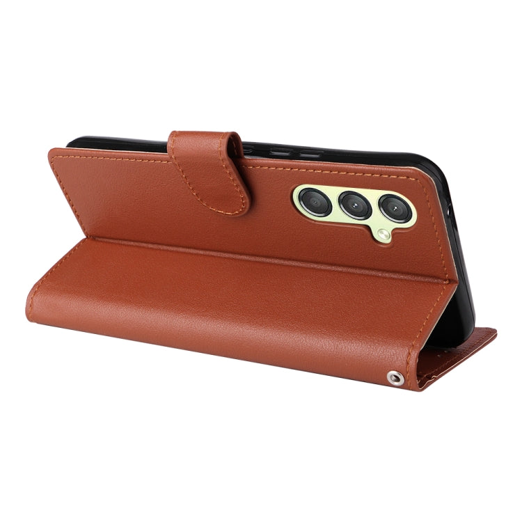 Multifunctional 3 Card Slots Leather Phone Case, For Samsung Galaxy A24 4G