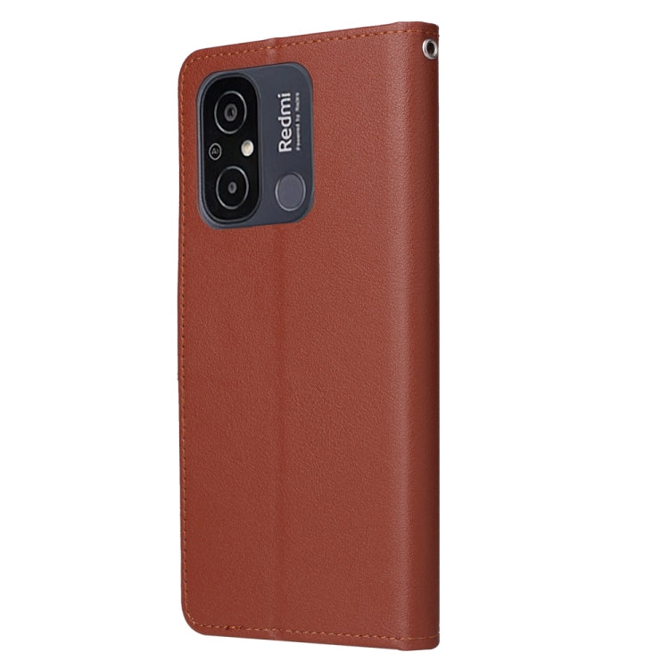 Multifunctional 3 Card Slots Leather Phone Case, For Xiaomi Redmi 11A 4G, For Xiaomi Redmi 12C