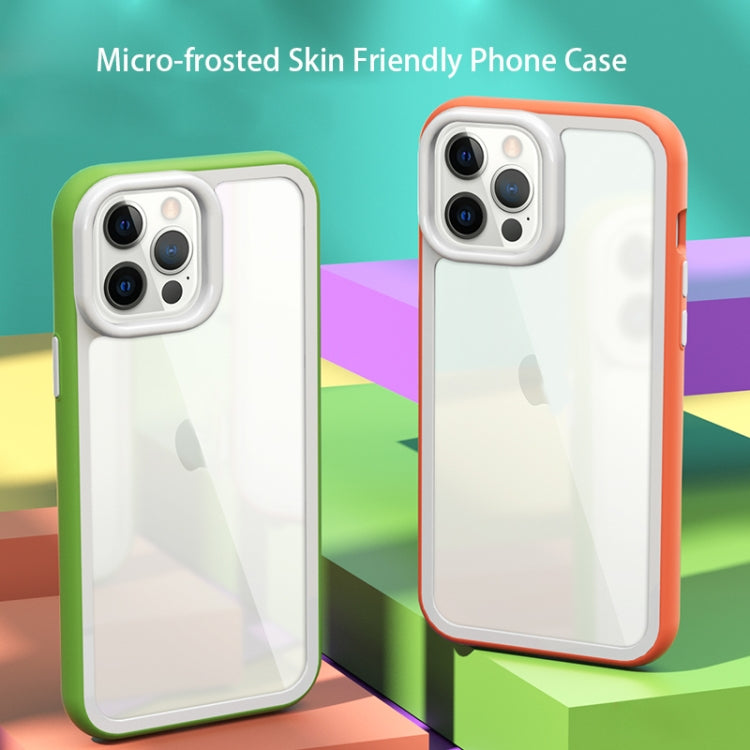 Color Frame 2 in 1 Hollow Cooling Phone Case, For iPhone 12 Pro Max, For iPhone 11