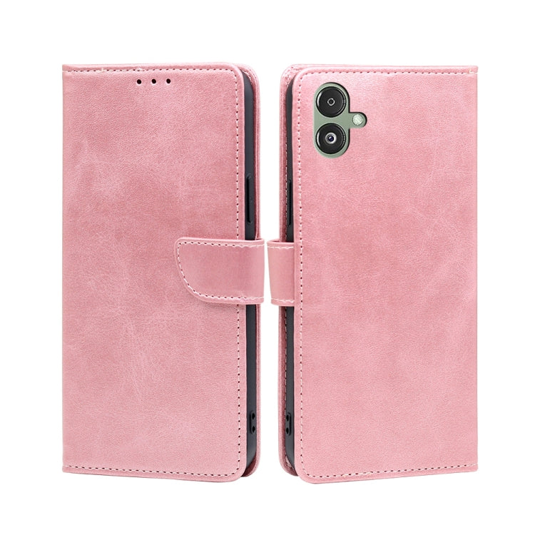Calf Texture Buckle Flip Leather Phone Case