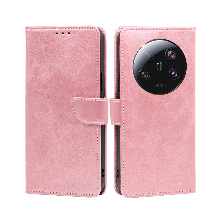 Calf Texture Buckle Flip Leather Phone Case