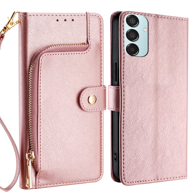 Zipper Bag Leather Phone Case, For Samsung Galaxy M55 5G, For Samsung Galaxy M15 5G, For Samsung Galaxy S24+ 5G, For Samsung Galaxy S24 5G, For Samsung Galaxy M54 5G, For Samsung Galaxy F14 5G
