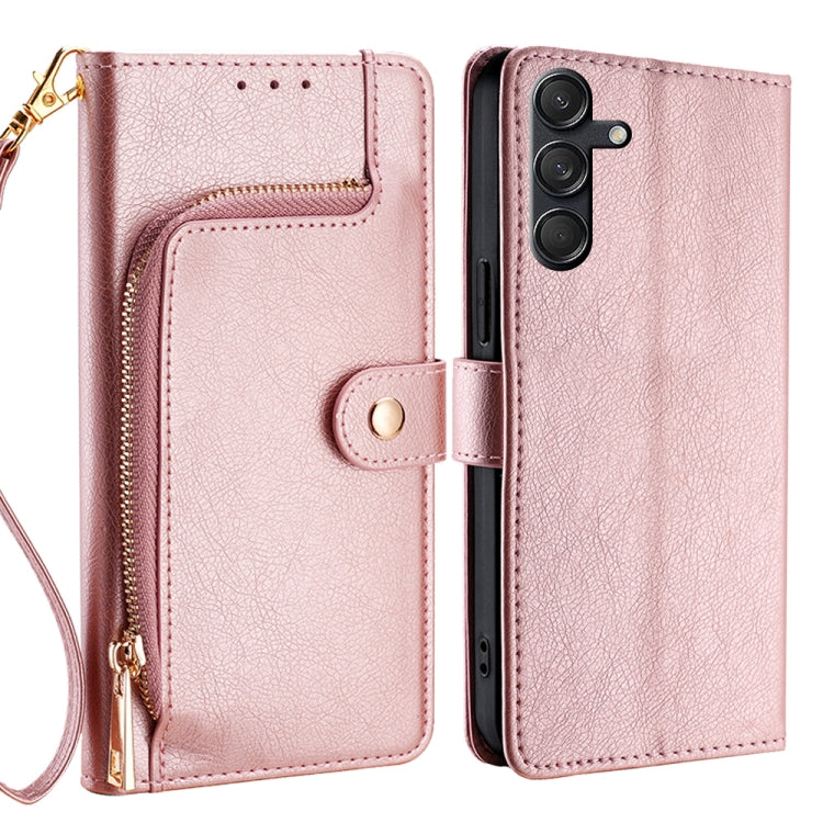 Zipper Bag Leather Phone Case, For Samsung Galaxy M55 5G, For Samsung Galaxy M15 5G, For Samsung Galaxy S24+ 5G, For Samsung Galaxy S24 5G, For Samsung Galaxy M54 5G, For Samsung Galaxy F14 5G