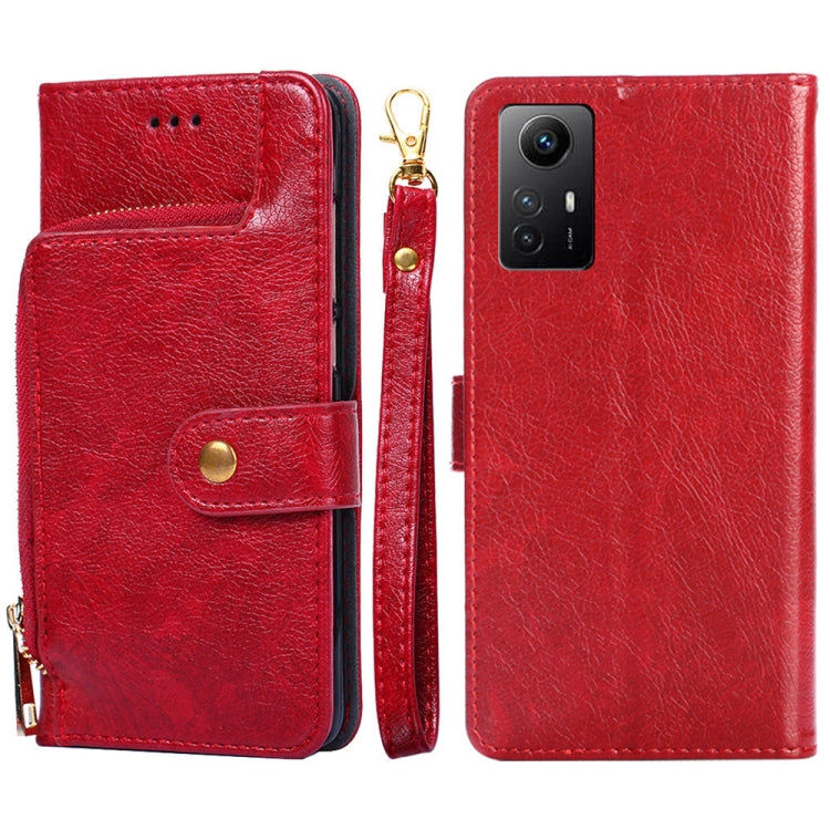Zipper Bag Leather Phone Case, For Xiaomi 13 Ultra 5G, For Xiaomi Redmi Note 12S 4G