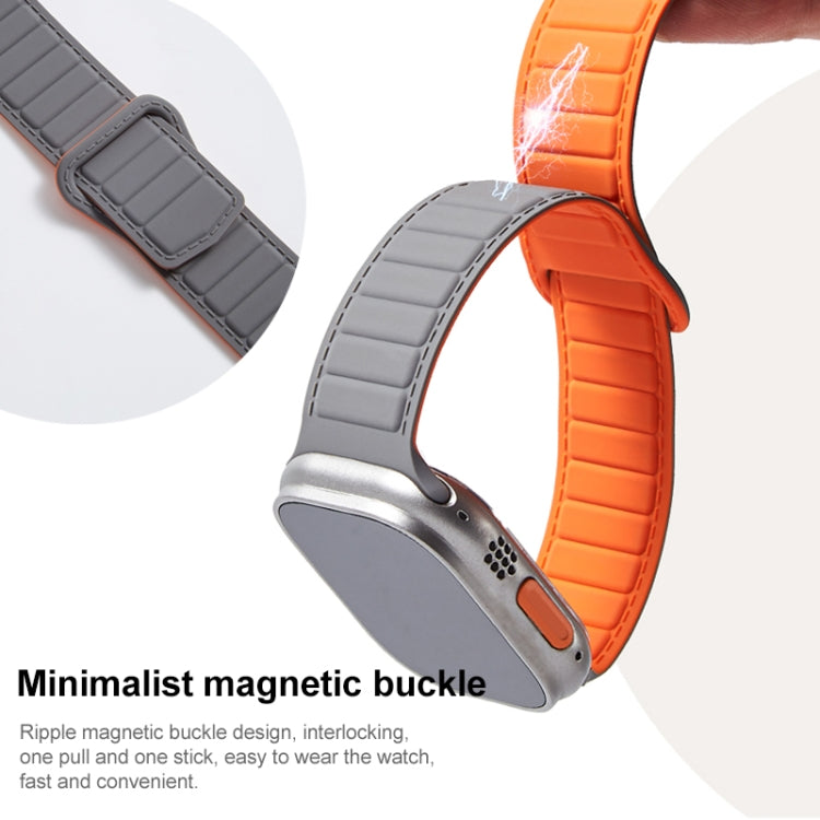 Loop Magnetic Silicone Watch Band, For Apple Watch 8 45mm