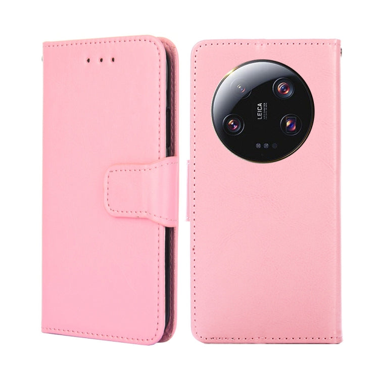 Crystal Texture Leather Phone Case