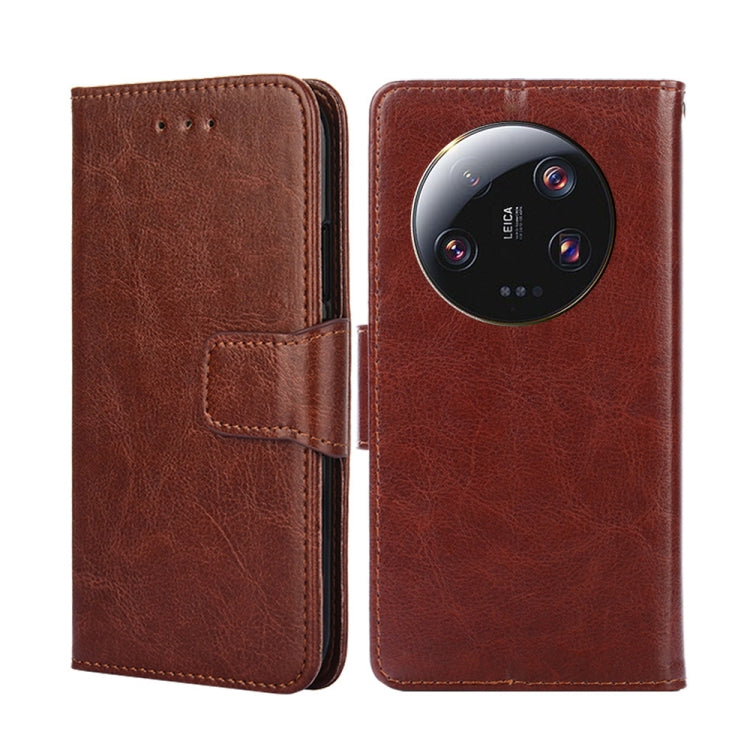 Crystal Texture Leather Phone Case