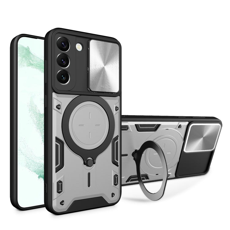 CD Texture Sliding Camshield Magnetic Holder Phone Case, For Samsung Galaxy S22 5G, For Samsung Galaxy A13 5G, For Samsung Galaxy A03s, For Samsung Galaxy A53